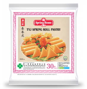 TYJ FRZ 10" Spring Roll Pastry 550g 30pc*30