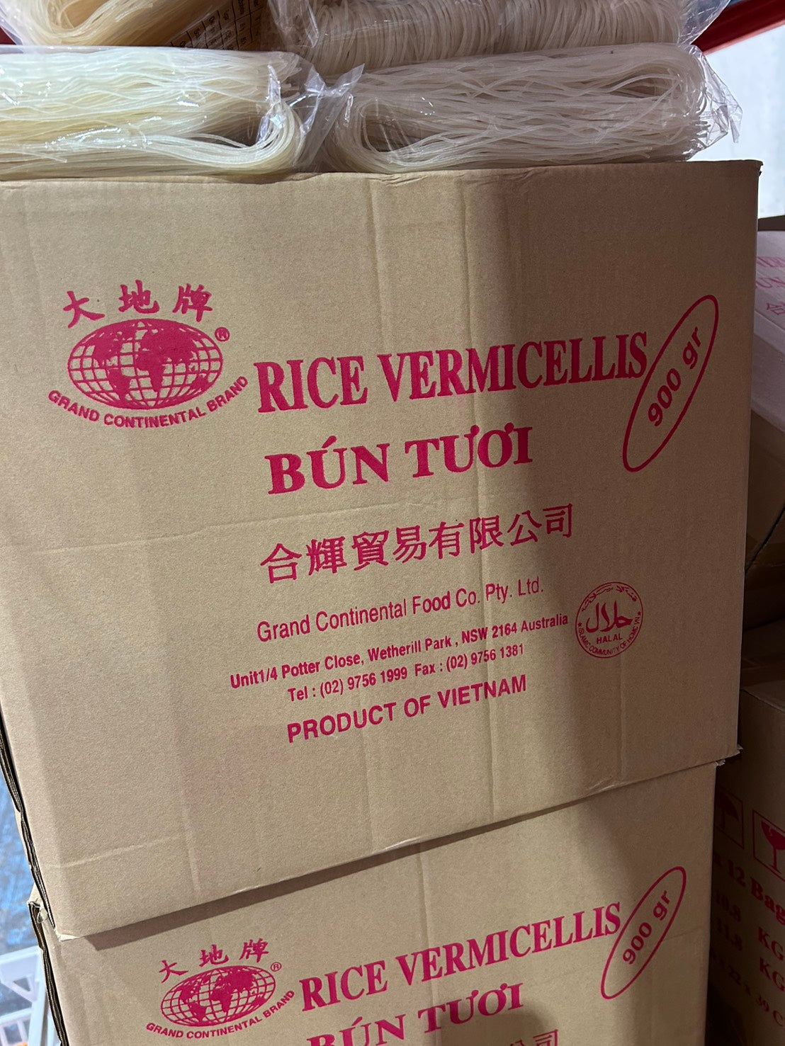 Rice Stick (PINK pack)BUN TUOI 900g*12