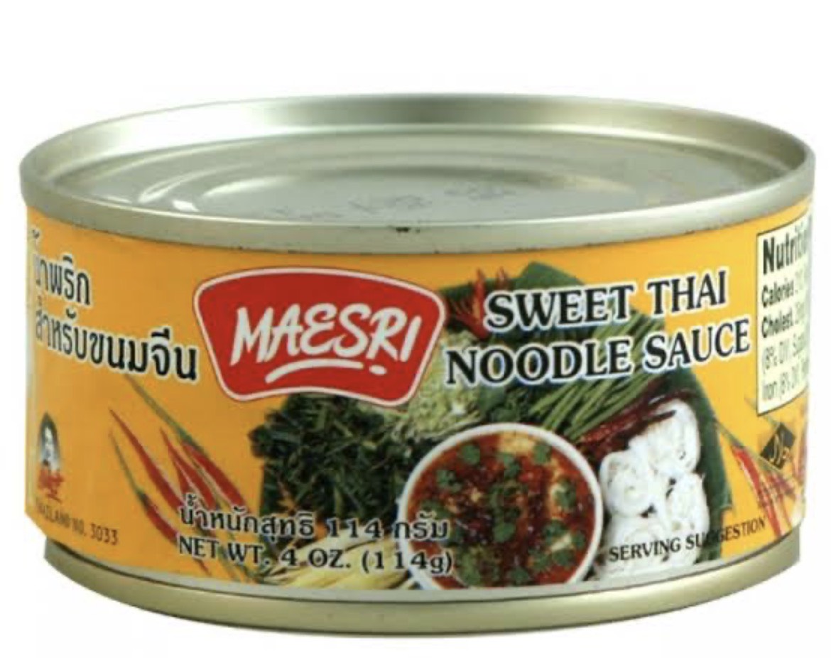 MAESRI (Namprik) Sweet Thai Noodle Sauce 114g*48