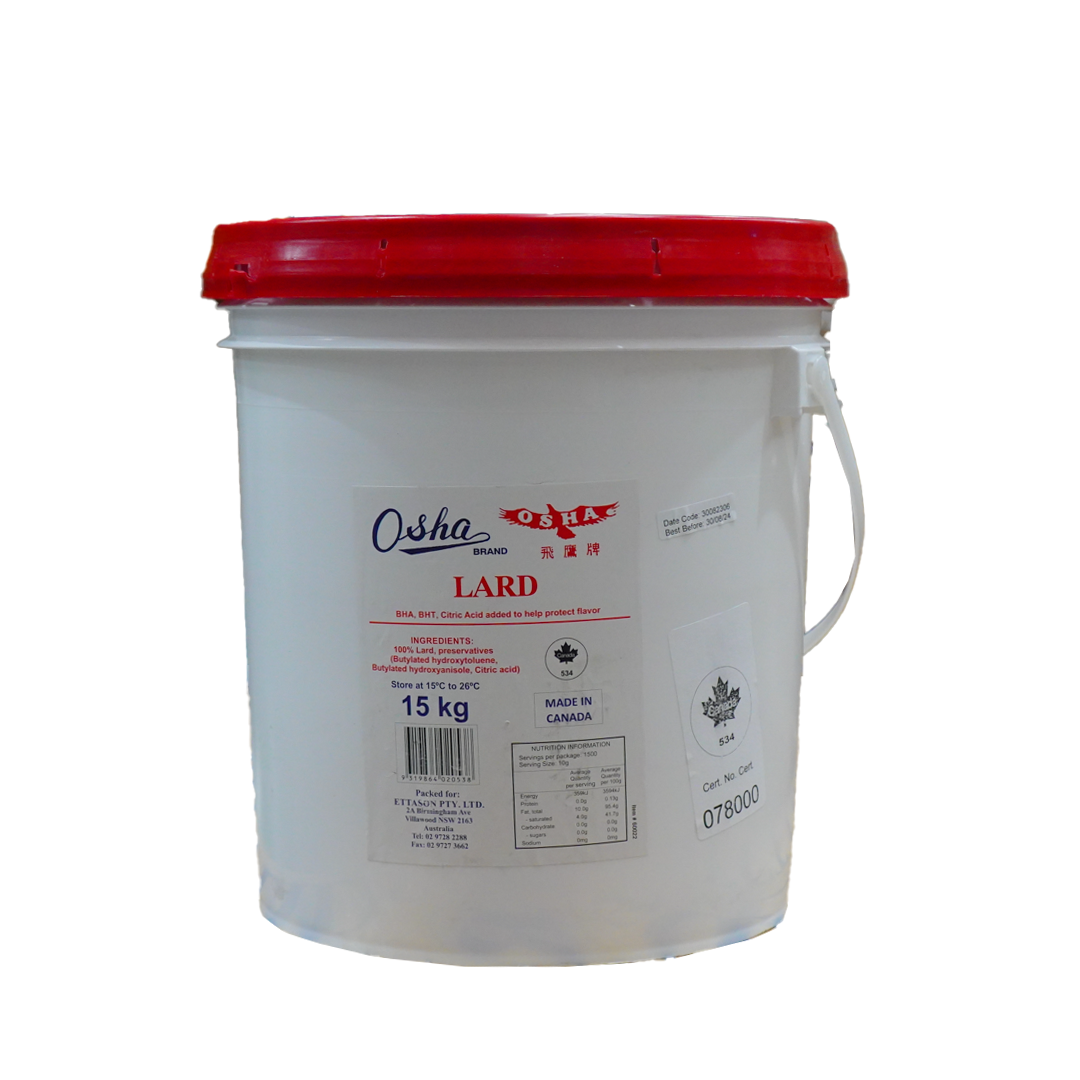 Osha Lard 15kg