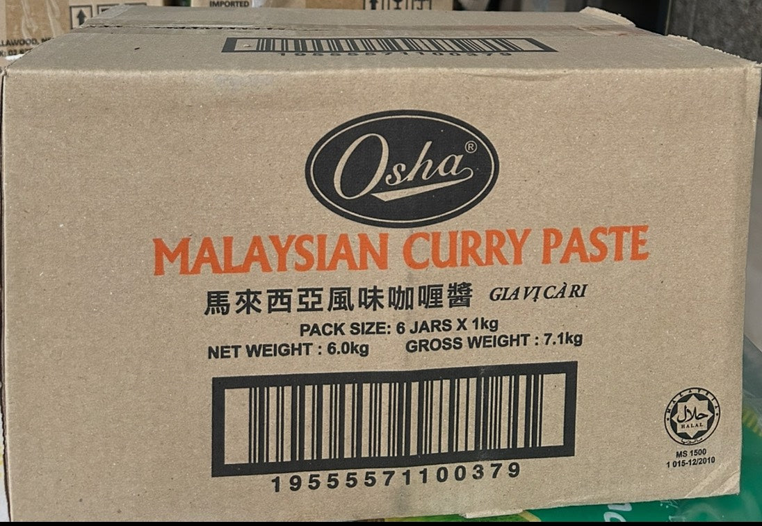 OSHA Malaysian Curry Paste 1kg*6 (Carton)