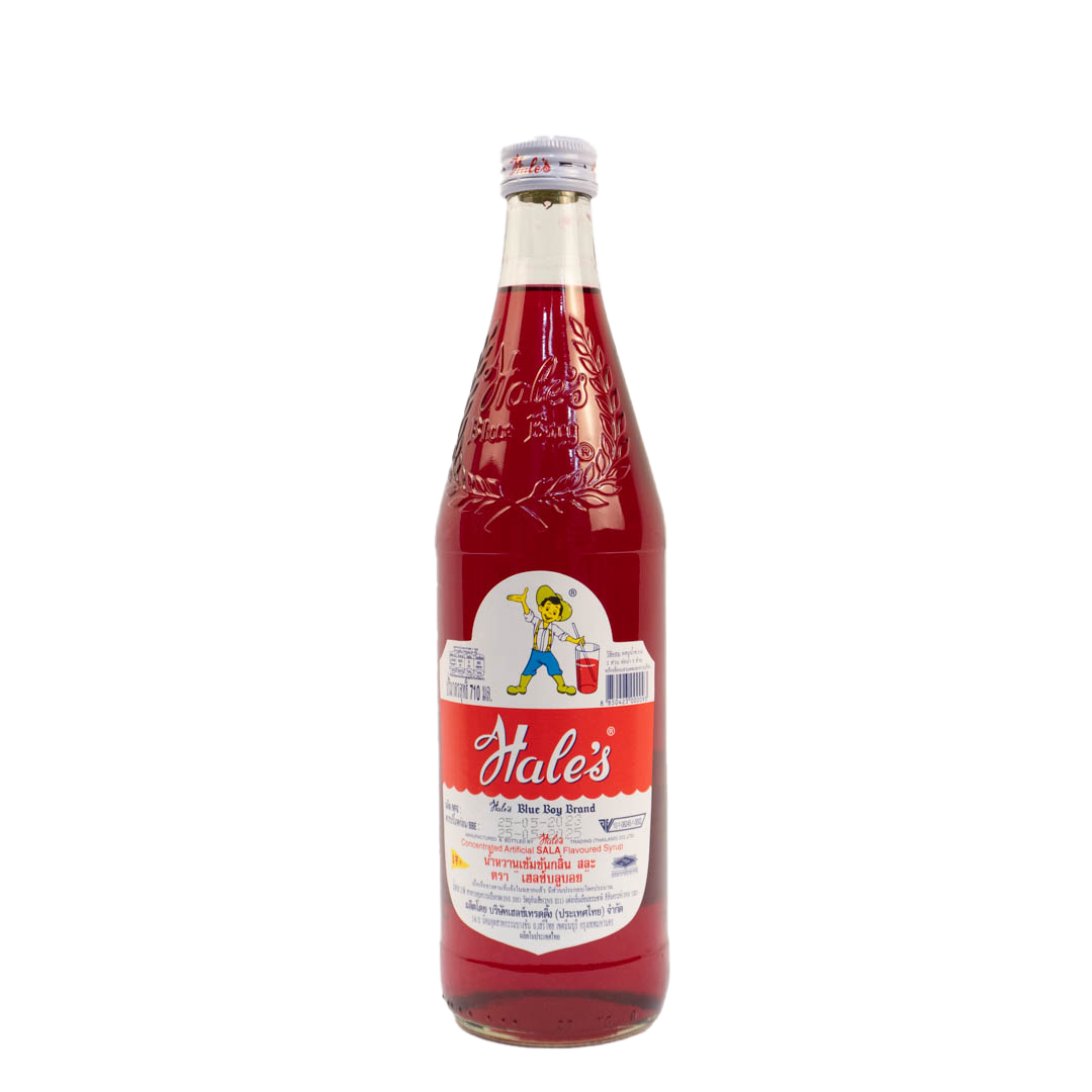 HALES BLUE BOY Sala Syrup (RED)710ml*12