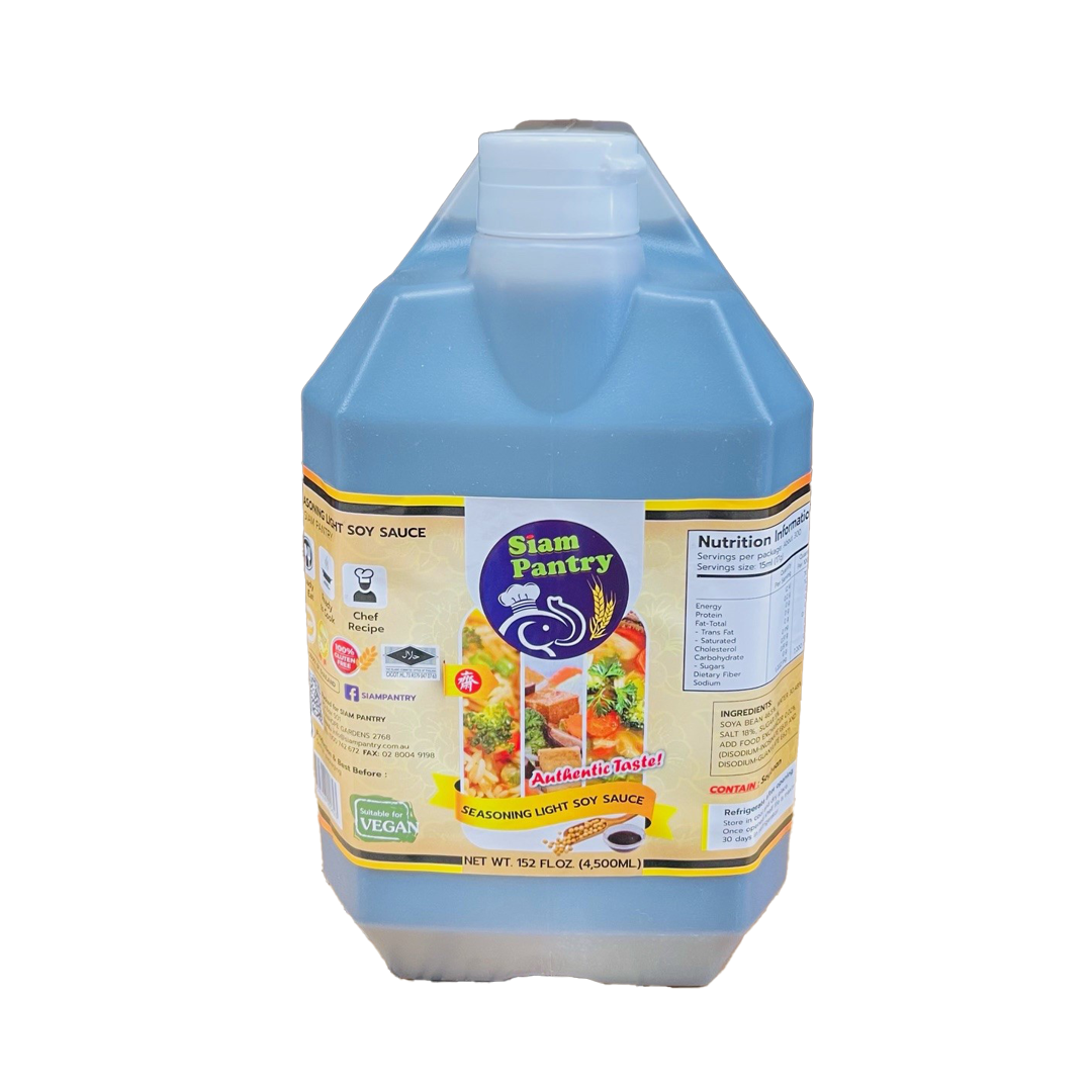 SIAM PANTRY Soy Sauce (GF) 4.5Ltr*3