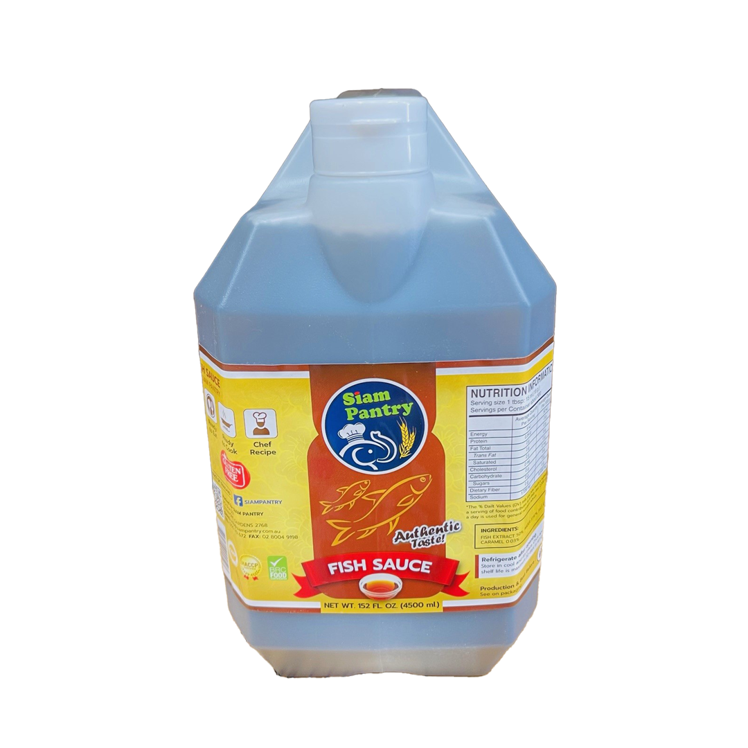 SIAM PANTRY Fish Sauce (GF) 4.5Ltr*3