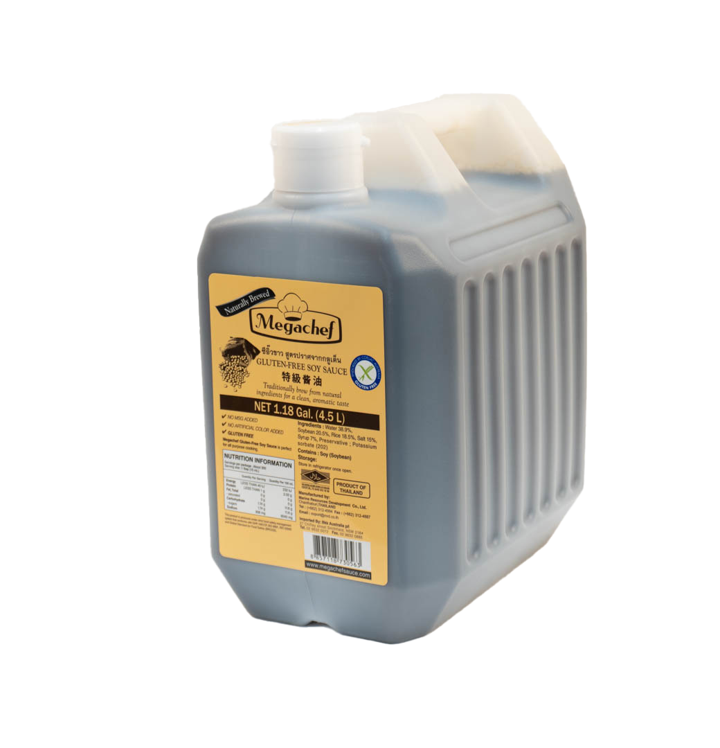 MEGACHEF Soy Sauce (GF) 4.5Litre*3