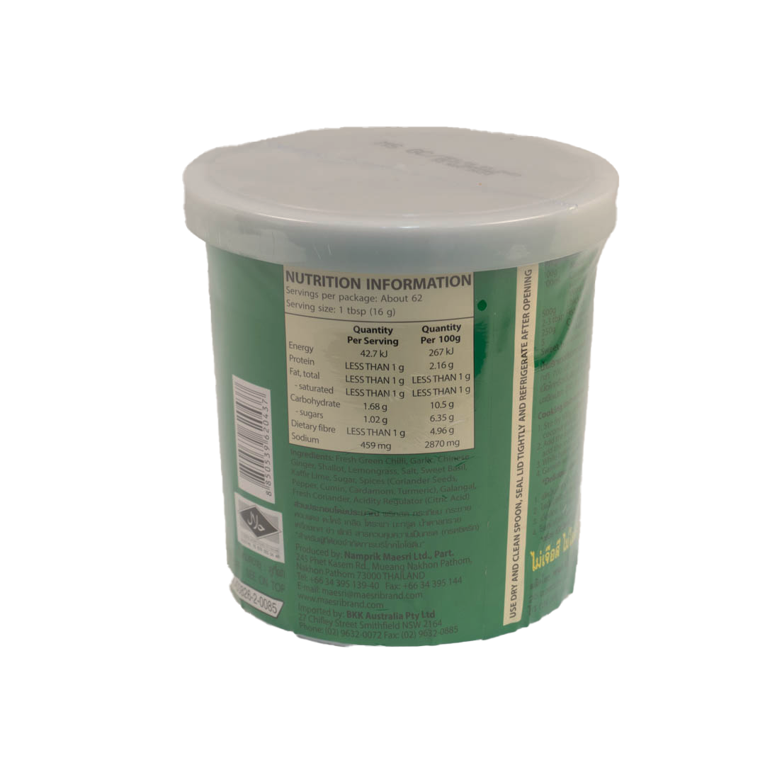 MAESRI Green Curry Paste 1kg*12