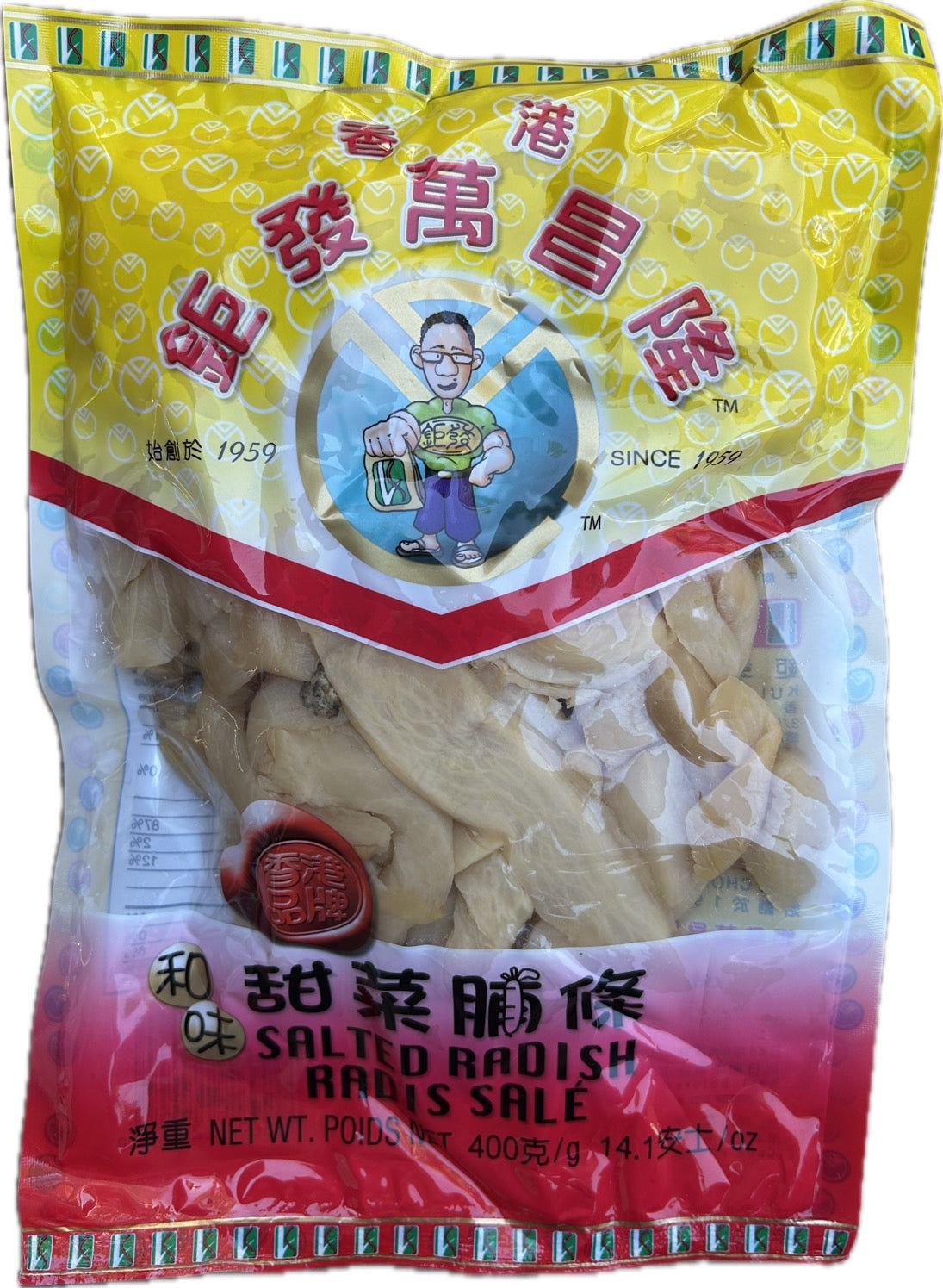 Ju Fa Salted Radish Shredded 400g*50