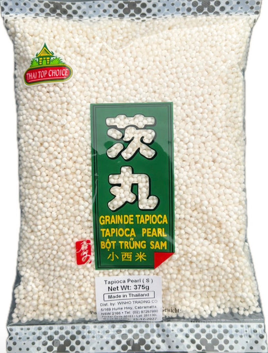 Tapioca Pearls (Sago) Small 375g*50