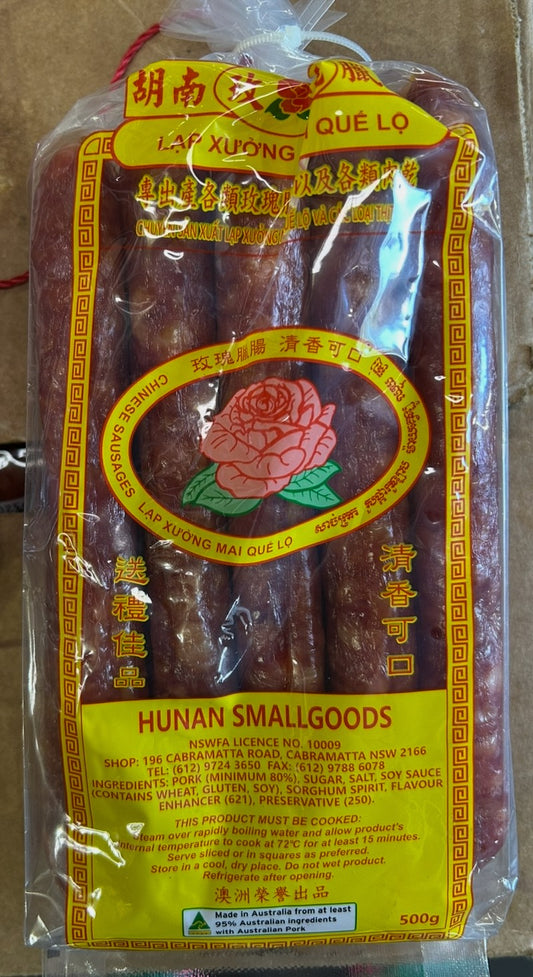 Chinese Sausage 500g*25