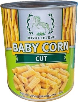 ROYAL HORSE (cut) baby corn 2.95kg*6