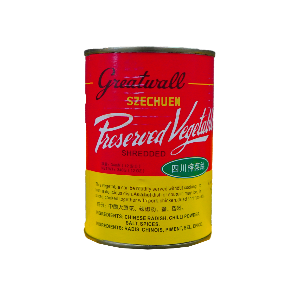 Preserved Vegetable Shredded (SZECHUEN) 340g*48