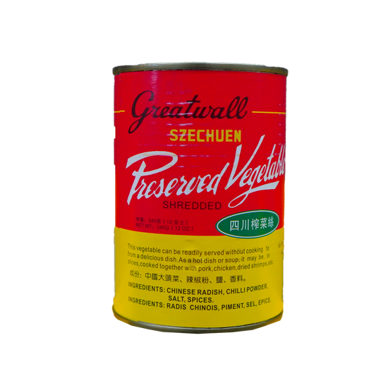 Preserved Vegetable Shredded (SZECHUEN) 340g*48