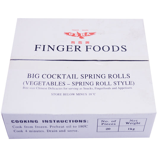 OSHA FRZ Big Cocktail Spring Roll 10Box*20pc*50g (Carton)