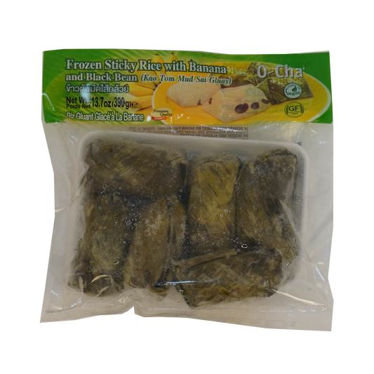 O-CHA FRZ Sticky Rice Banana (Khao Tom Mud Sai Gluay) 390g*24