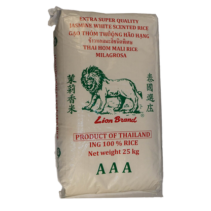 LION Jasmine Rice 25kg