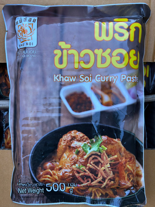 Mae Noi Khaw Soi Curry Paste 500g*24(Carton)