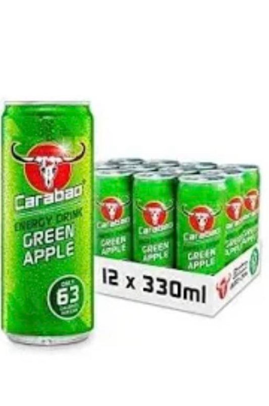 CARABAO Carbonated Green Apple 330ml*12 (Carton)