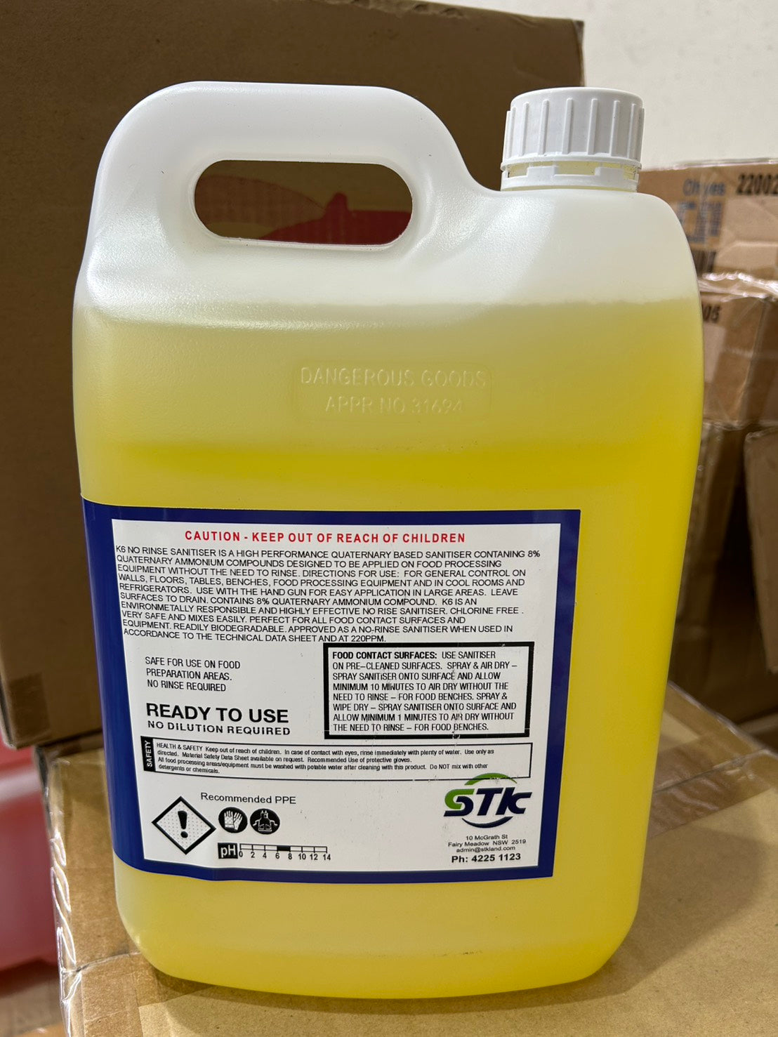 Surface Sanitiser STK 5L