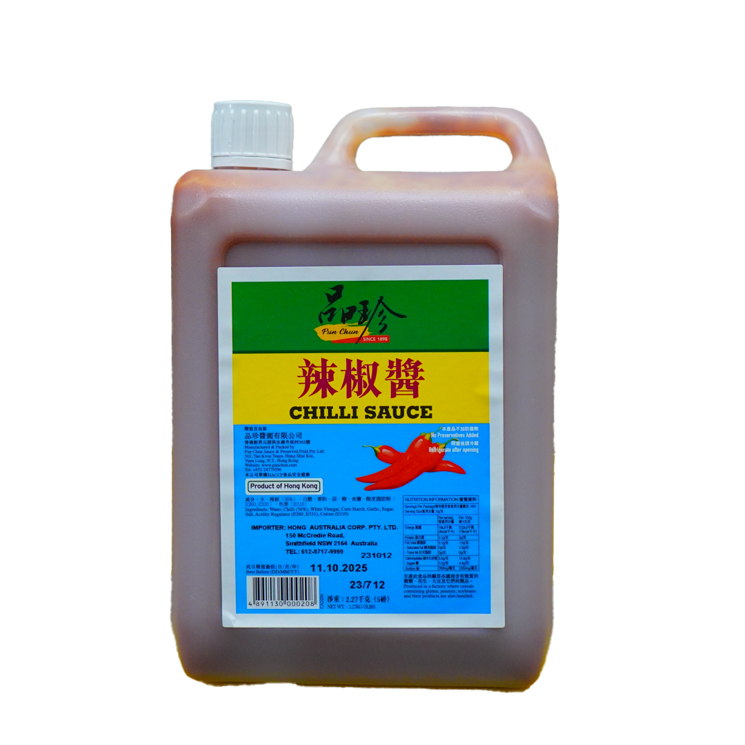PUN CHUN Chilli Sauce 5lb*6