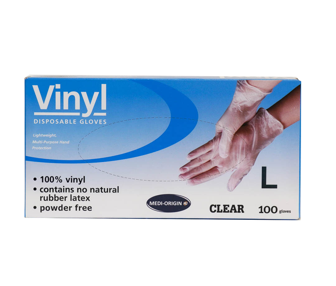 Vinyl Gloves Large 100pc*10