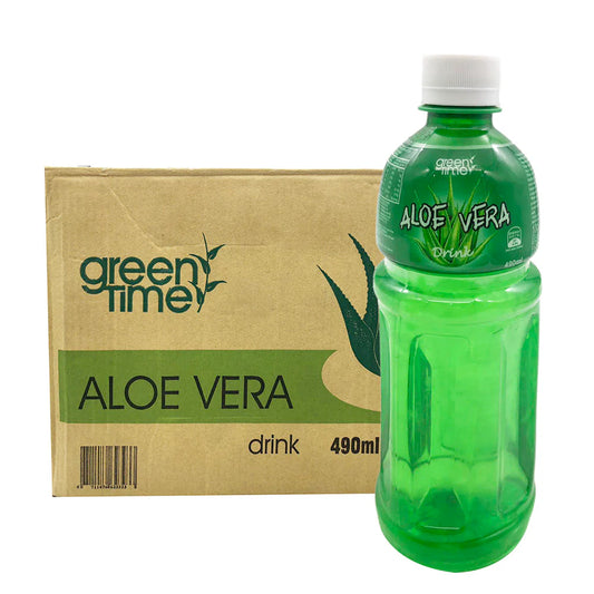 GREEN TIME Aloe Vera 490ml*24 (Carton)