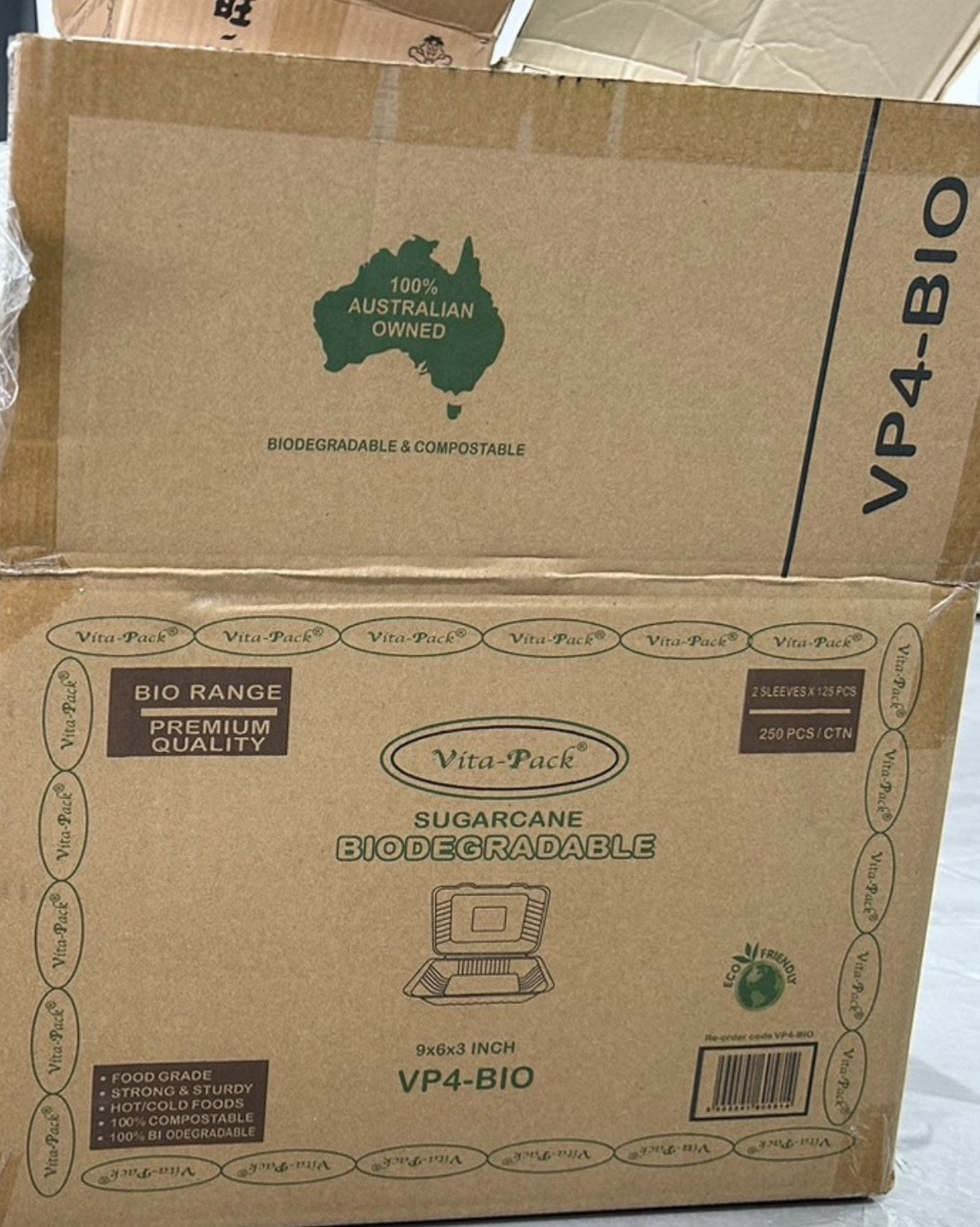 VP4-BIO Sugarcane 900ml*250pcs (BPAS-P963)(Carton)