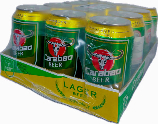 (Can) CARABAO Beer Lager 320ml*12 (TRAY)