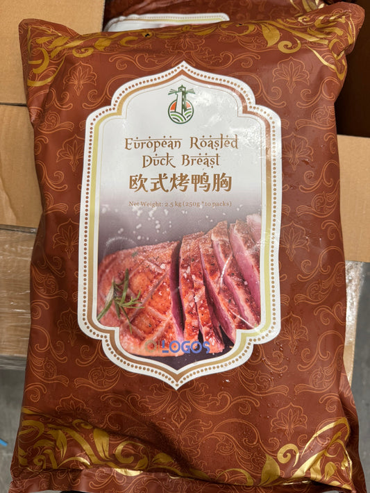 FRZ European Roasted Duck Breast 2.5kg*4