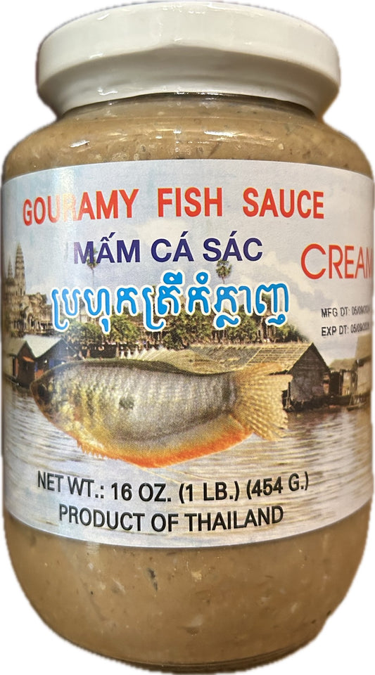 MAM CA SAC (Creamy) Gouramy Fish THREE TREES 454g*24