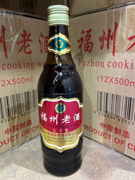 Cooking Wine FUZHOU 500ml*12 (Carton)