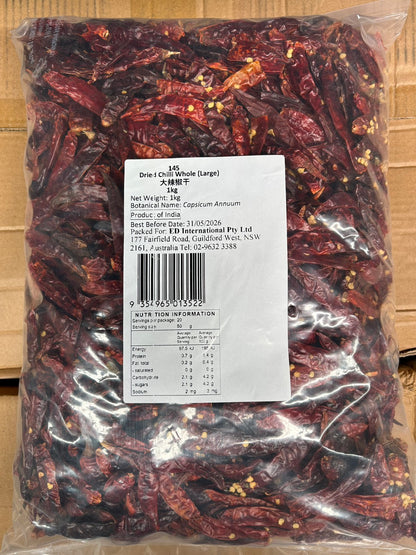 Dried Chilli Whole (Small) 1KG*10