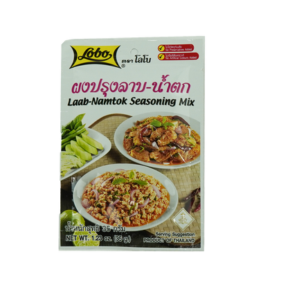 LOBO Laab Namtok Seasoning Mix 35g*240