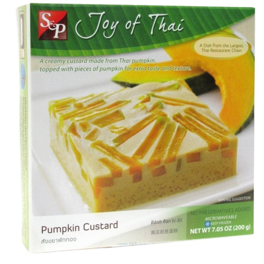 ฟักทองสังขยา FRZ S&P Pumpkin Custard 200g*12