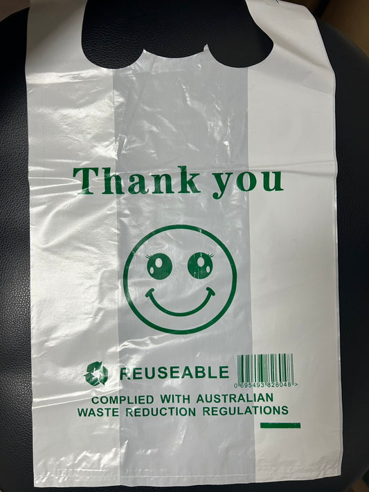 (EXTRA SMALL) Carry Bag Printed Reusable *10