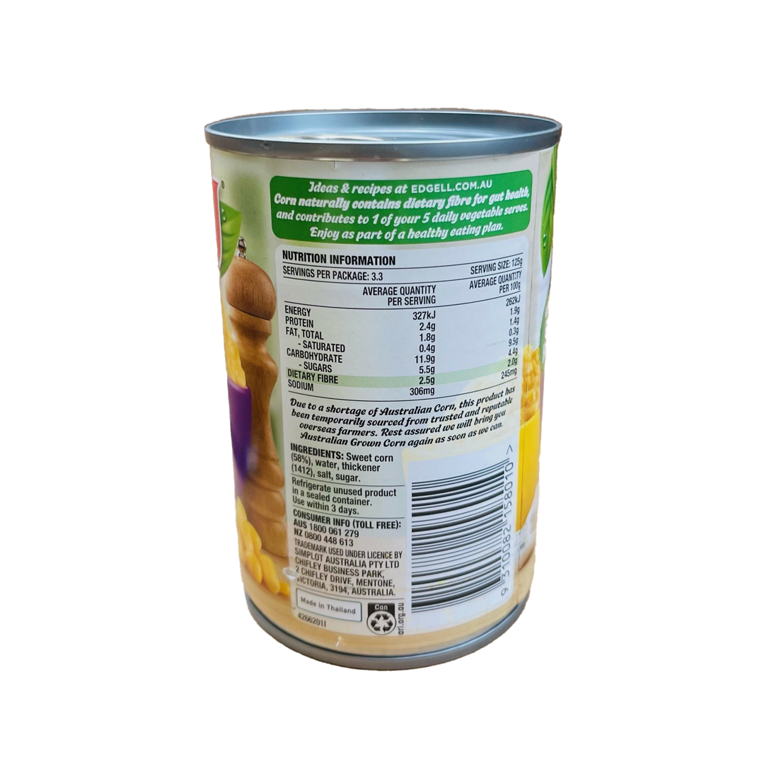 EDGEL Creamed Corn 420g*15 (Carton)