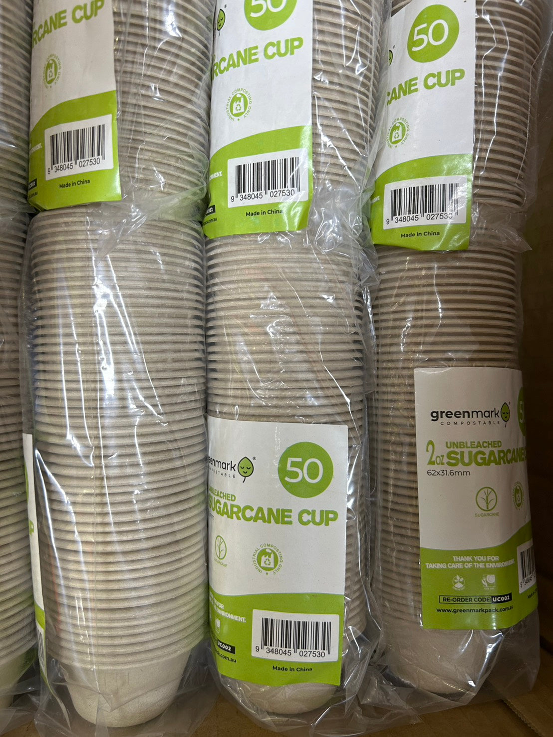 UC002 2OZ Sugarcane Sauce Cup 2000pcs (Carton)