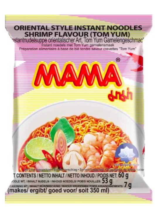 ต้มยำน้ำใส MaMA Tom Yum Shrimp-Clear Soup (55g x 30pc)*6