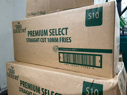 FRZ (Chips) Premium Select Straight Cut 10mm 5kg*3(Carton)