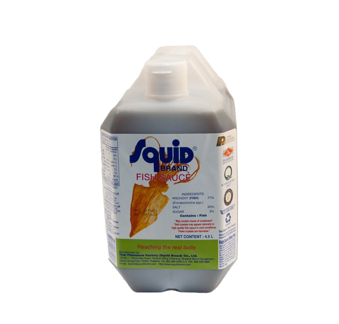 Fish Sauce SQUID 4.5Ltr*3