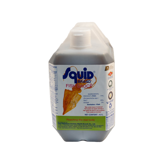 Fish Sauce SQUID 4.5Ltr*3