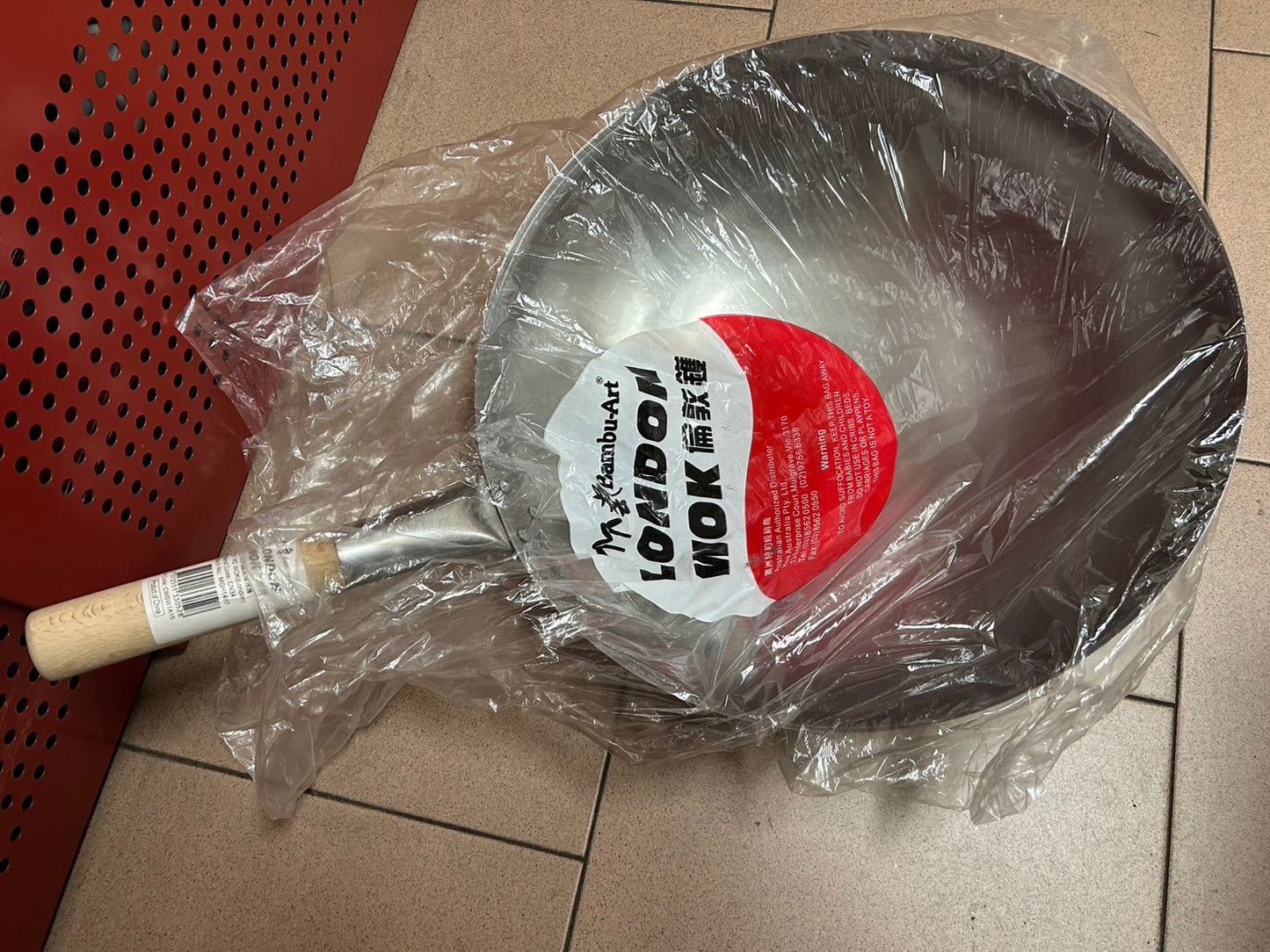 16"LONDON Wok (Deep) with Single Handle