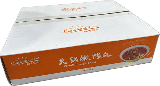 DUCK Blood (#1035) Sunshine Food 300g*20 (Carton)