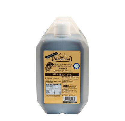 MEGACHEF Soy Sauce (GF) 4.5Litre*3