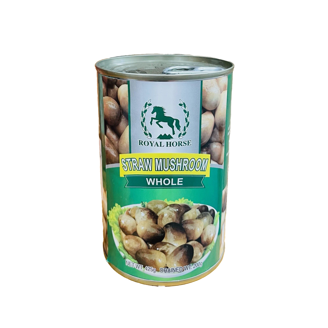 ROYAL HORSE Whole Straw Mushroom 425g*24 (Carton)