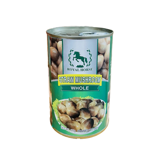 ROYAL HORSE Whole Straw Mushroom 425g*24 (Carton)