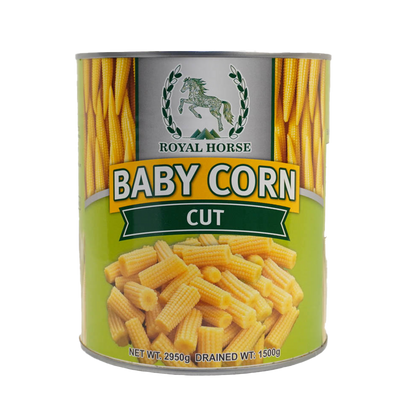 ROYAL HORSE (cut) baby corn 2.95kg*6