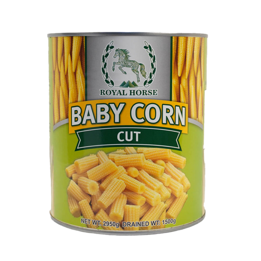ROYAL HORSE (cut) baby corn 2.95kg*6