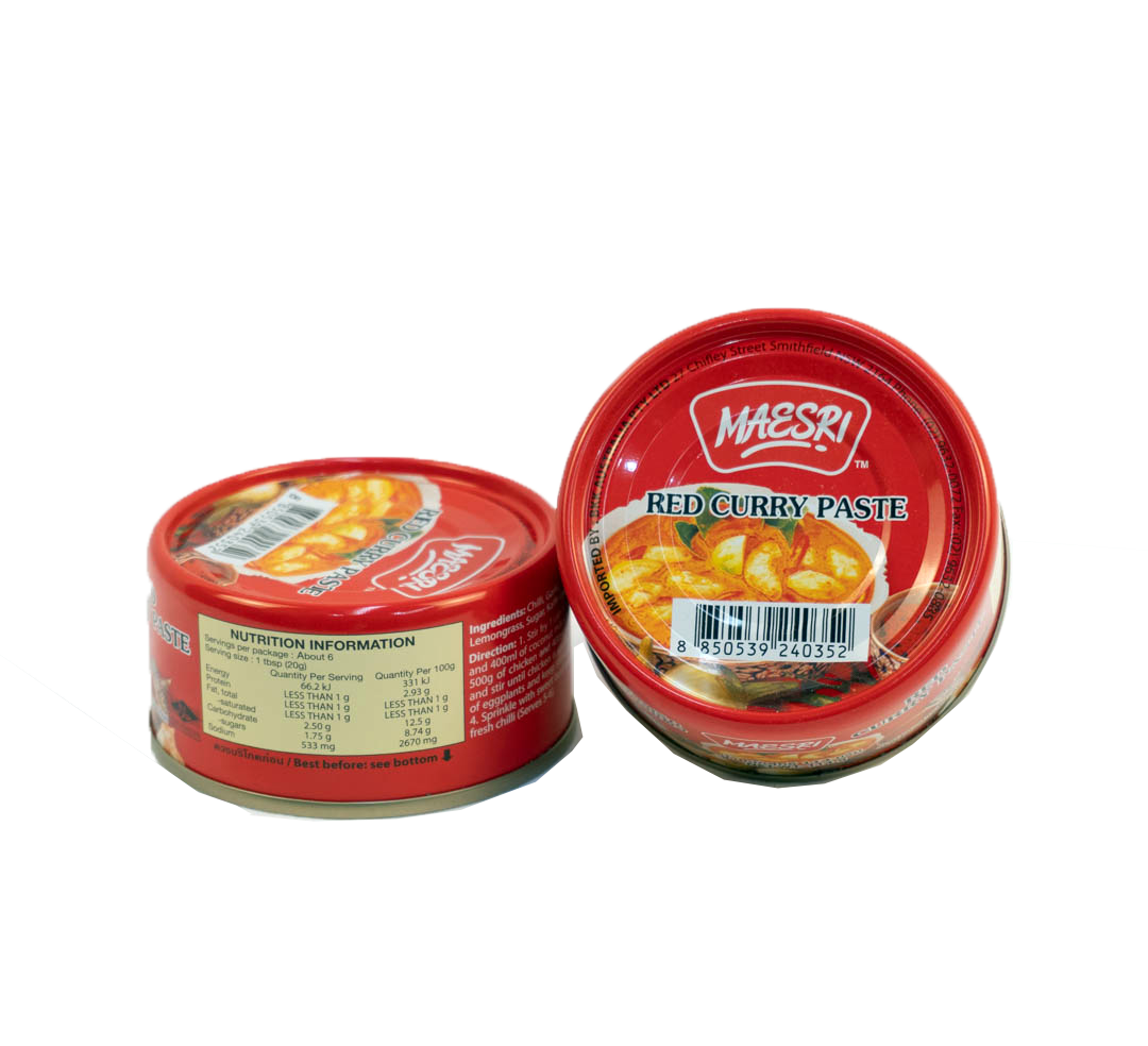 MAESRI Red Curry Paste 114g*48