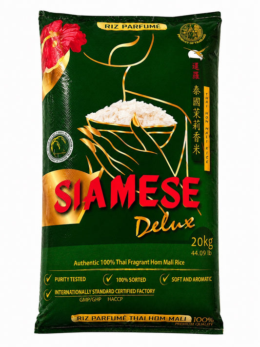 SIAMESE Hom Mali Rice (New Crop 2026) 20kg