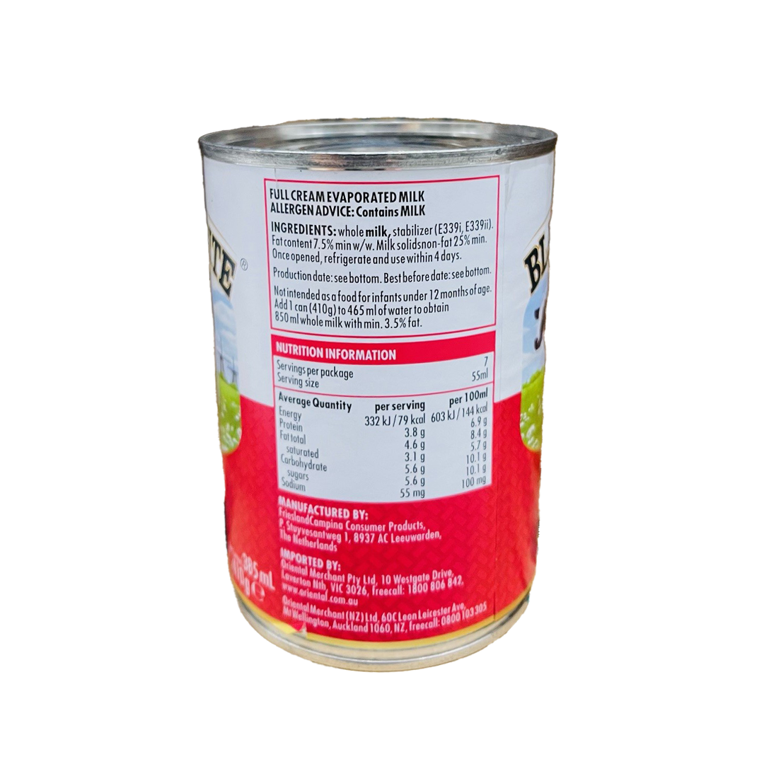 Black And White Evaporated Milk 385ml*24